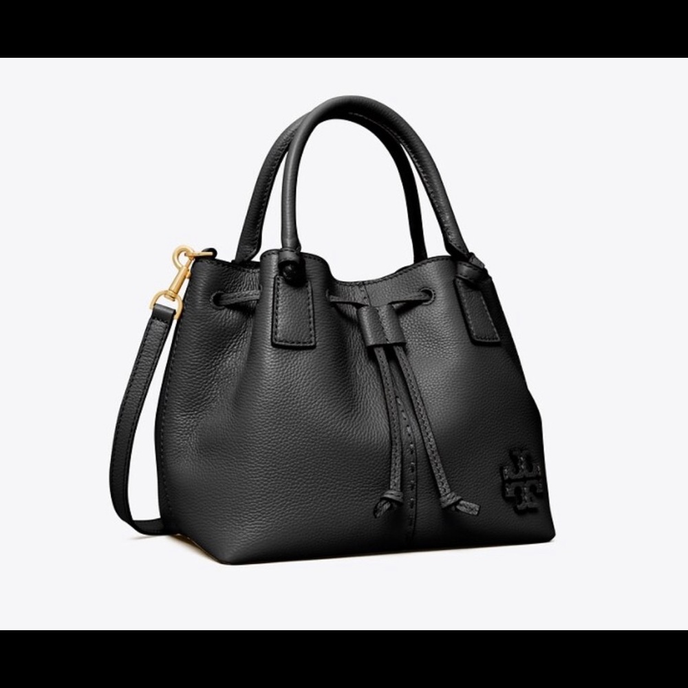 Tory Burch McGraw Small Drawstring Satchel